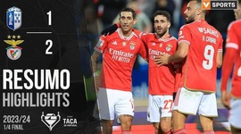 Taça de Portugal Placard: Vizela 1 - 2 Benfica (2023-2024)