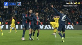 Ligue 1: PSG vs Toulouse, Golo 2-0 Beraldo (2024-2025)