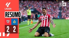 La Liga: Athletic Bilbao 2 - 2 Getafe (2023-2024)
