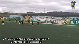 III Divisão AF Lisboa: Monte Agraço 1 - 3 Sintrense (2019-2020)