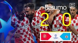 Liga Campeões: Girona 2 - 0 Slovan Bratislava (2024-2025)