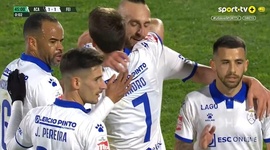 Liga Portugal 2 Meu Super: Ac. Viseu vs Feirense, Golo 1-1 Leandro Antunes (2024-2025)
