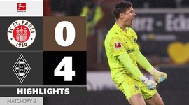 Bundesliga: FC St. Pauli 0 - 4 Mönchengladbach (2025-2026)
