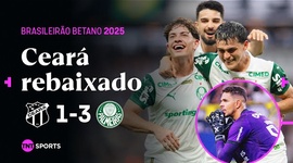 Brasileirão: Ceará 1 - 3 Palmeiras (2025)