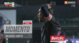 Liga Portugal Betclic: CF Estrela Amadora vs Sp. Braga, Jogada Ricardo Horta, 50' (2024-2025)