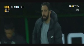 Liga Portugal Bwin: Sporting (2-1) Vizela, Golo Pedro Porro (g.p.), 95m (2022-2023)