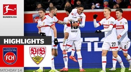 Bundesliga: Heidenheim 1 - 3 Estugarda (2024-2025)