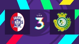 Liga 3: U. Santarém 4 - 1 V. Setúbal (2021-2022)