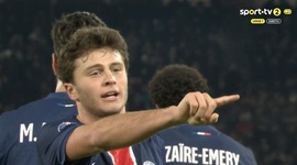 Ligue 1: PSG vs Toulouse, Golo 1-0 João Neves (2024-2025)
