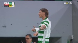 Liga Portugal Betclic: Sporting vs Arouca, Golo 4-0 Ricardo Mangas (2025-2026)