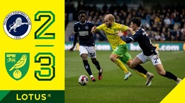 Championship: Millwall 2 - 3 Norwich (2022-2023)