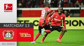 Bundesliga: Leverkusen 5 - 0 Union Berlin (2022-2023)