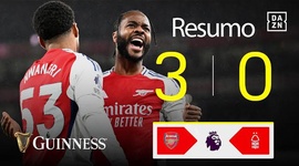 Premier League: Arsenal 3 - 0 Nottingham Forest (2024-2025)