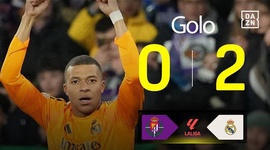 La Liga: Valladolid vs Real Madrid, Golo 0-2 Mbappé (2024-2025)