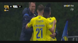 Liga Portugal Bwin: Arouca (2-0) Casa Pia, Golo Rafa Mújica (VAR), 93m (2022-2023)