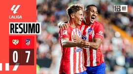 La Liga: Rayo Vallecano 0 - 7 Atlético Madrid (2023-2024)