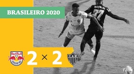 Brasileirão: RB Bragantino 2 - 2 Atlético-MG (2020)