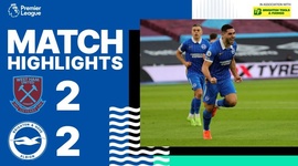 Premier League: West Ham 2 - 2 Brighton (2020-2021)