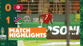 CAN: Tunísia 0 - 1 Namíbia (2023)