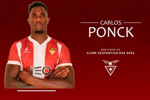 Mercado: Carlos Ponck assina em definitivo pelo Desportivo das Aves