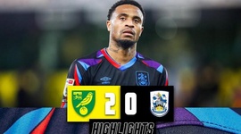 Championship: Norwich 2 - 0 Huddersfield Town (2023-2024)