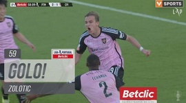 Liga Portugal Betclic: Portimonense vs Casa Pia, Golo 2-2 Zolotic (2023-2024)