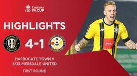 FA Cup: Harrogate Town 4 - 1 Skelmersdale United (2020-2021)