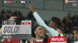 Liga Portugal Betclic: Portimonense vs Sp. Braga, Golo 1-4 Banza (2023-2024)