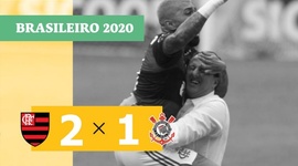 Brasileirão: Flamengo 2 - 1 Corinthians (2020)
