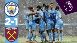 Premier League: Man City 2 - 1 West Ham (2021-2022)