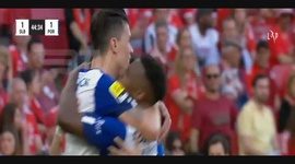 Liga Portugal Bwin: Benfica (1-1) FC Porto, Golo Matheus Uribe, 45m (2022-2023)