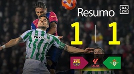 La Liga: Barcelona 1 - 1 Bétis (2024-2025)