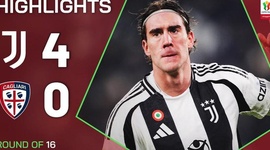 Coppa Italia: Juventus 4 - 0 Cagliari (2024-2025)