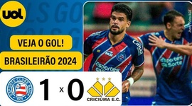 Brasileirão: Bahia 1 - 0 Criciúma (2024)