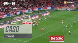 Liga Portugal Betclic: Benfica vs Farense, Caso Tomané, 49' (2024-2025)