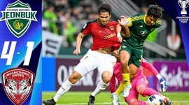 AFC Champions League Two: Jeonbuk Motors 4 - 1 Muangthong United (2024-2025)