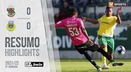 Liga Portugal Bwin: Paços Ferreira 0 - 0 Arouca (2021-2022)