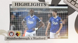 Championship: Middlesbrough 2 - 0 Watford (2022-2023)