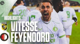 Eredivisie League: Vitesse 1 - 2 Feyenoord (2023-2024)