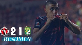 Liga MX: Club Tijuana 2 - 1 Club León (2024-2025)