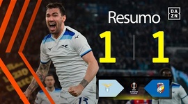 Liga Europa: Lazio 1 - 1 Plzen (2024-2025)