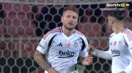 Super Ligi: Hatayspor vs Besiktas, Golo 1-1 C. Immobile (2024-2025)