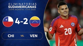 Qualificação Mundial América do Sul: Chile 4 - 2 Venezuela (2026)