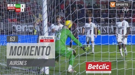 Liga Portugal Betclic: CF Estrela Amadora vs Benfica, Jogada Aursnes, 63' (2024-2025)