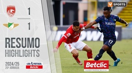 Liga Portugal Betclic: Santa Clara 1 - 1 Moreirense (2024-2025)