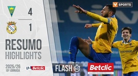 Liga Portugal Betclic: Estoril 4 - 1 Alverca (2025-2026)
