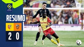 Ligue 1: Lens 2 - 0 Lorient (2023-2024)