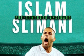 OFICIAL: Avançado Slimani é reforço dos brasileiros do Coritiba