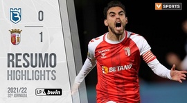 Liga Portugal Bwin: B SAD 0 - 1 Sp. Braga (2021-2022)