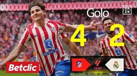 La Liga: Atlético Madrid vs Real Madrid, Golo 4-2 Alvarez (2025-2026)